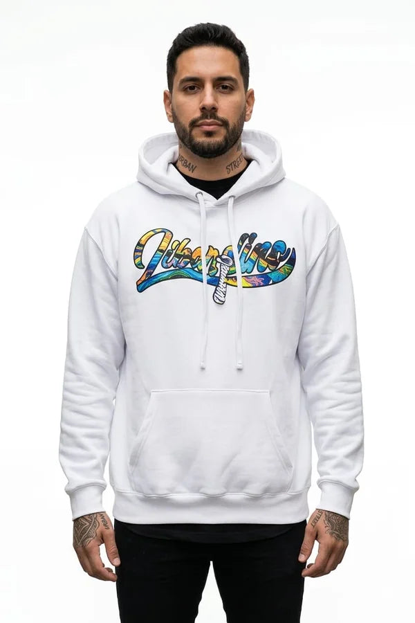 BUZO LIBARDINO COLORES CAPOTA BLANCO