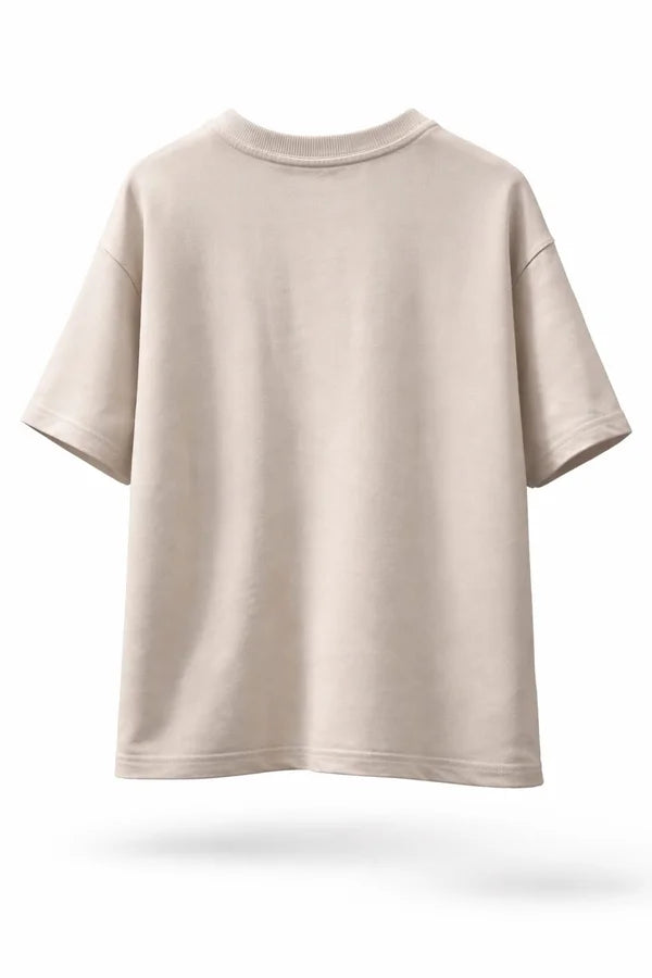 CAMISA LIBARDINO OVERSIZE BEIGE GOTICO