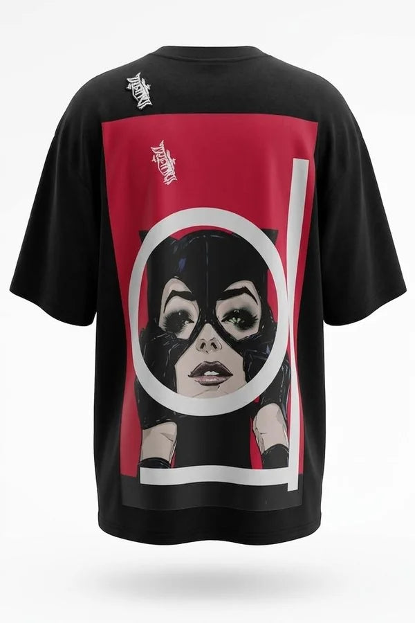 CAMISA LIBARDINO SEMIOVERSIZE MUÑECA NOCTURA NEGRA