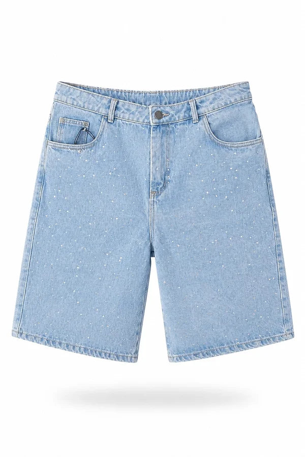 BERMUDA JEANS AZUL PEPAS