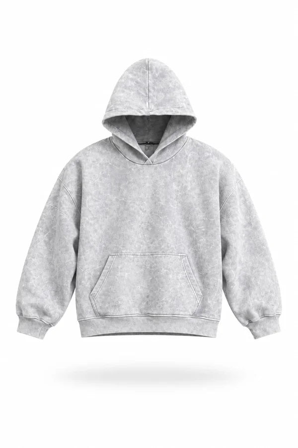 BUZO CAPOTA GRIS PERSONALIZADO