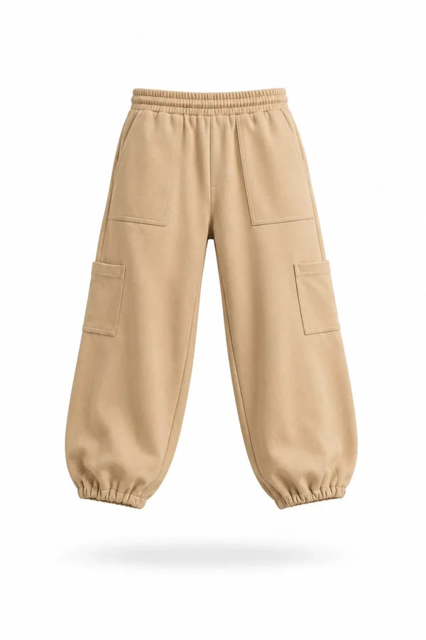PANTALON SUDADERA PERSONALIZADA BEIGE