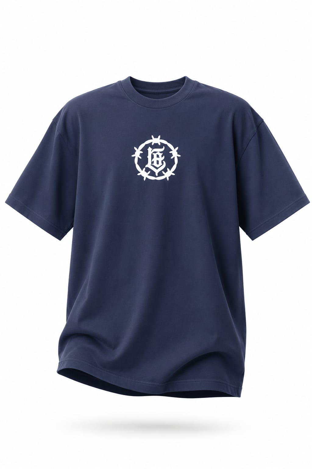 CAMISA PERSONALIZADA AZUL PETROLEO EXTRAGRANDE