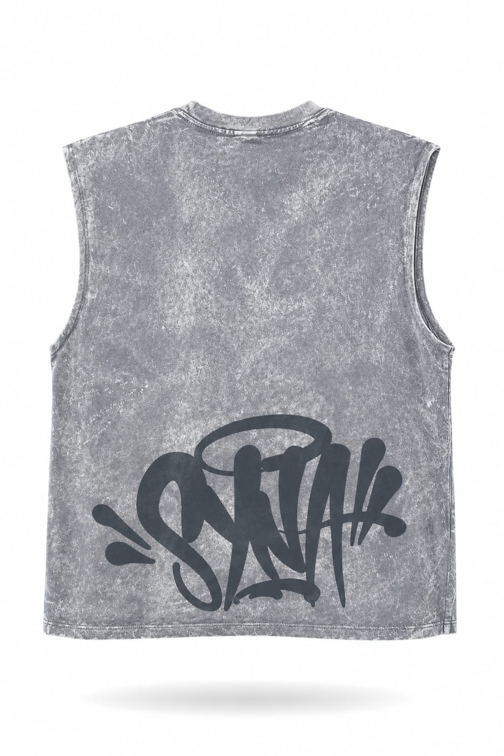 CAMISA SIZA PERSONALIZADA DESGASTADA GRIS