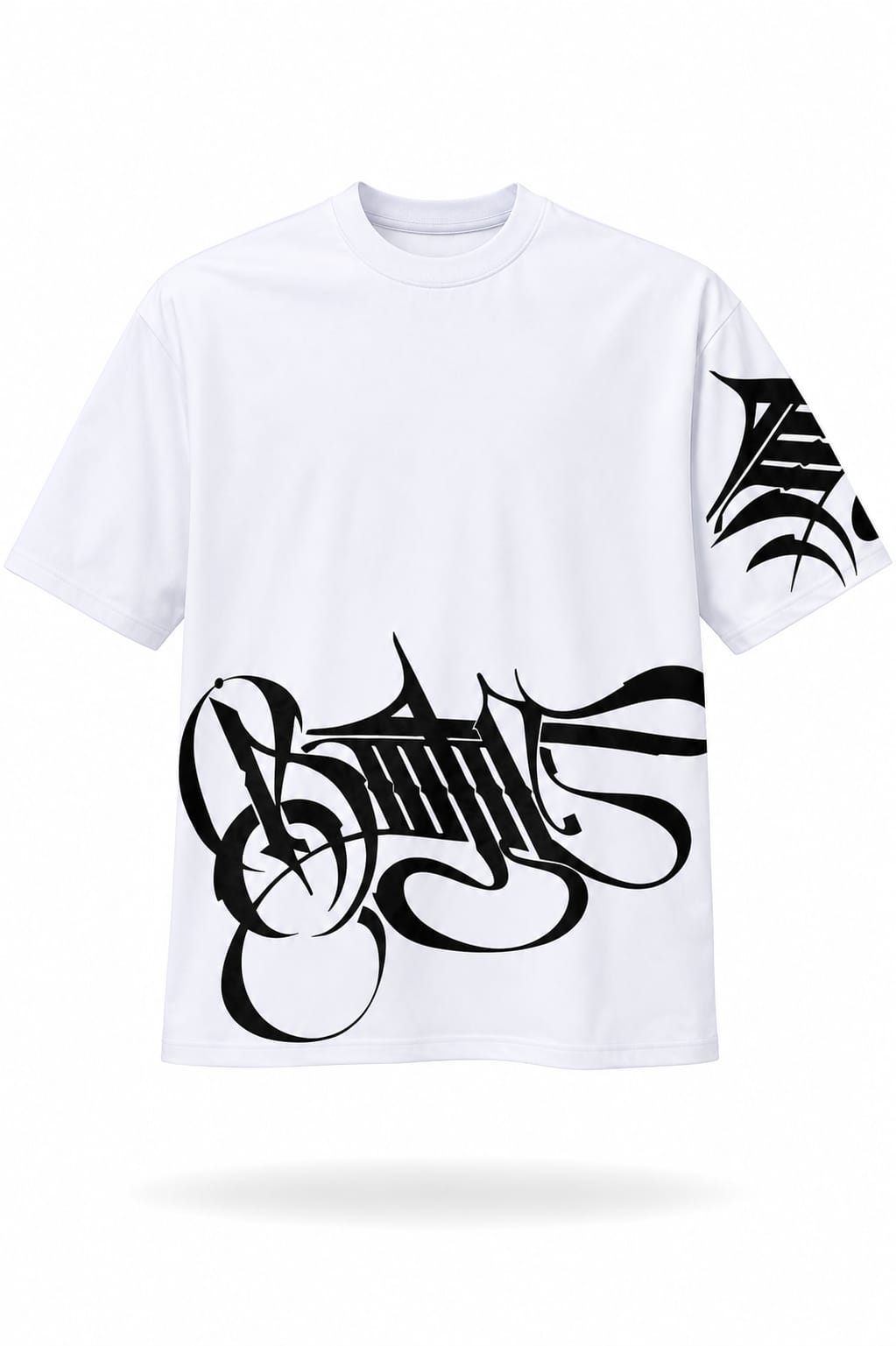 CAMISA PERSONALIZADA BLANCA GRAFITY
