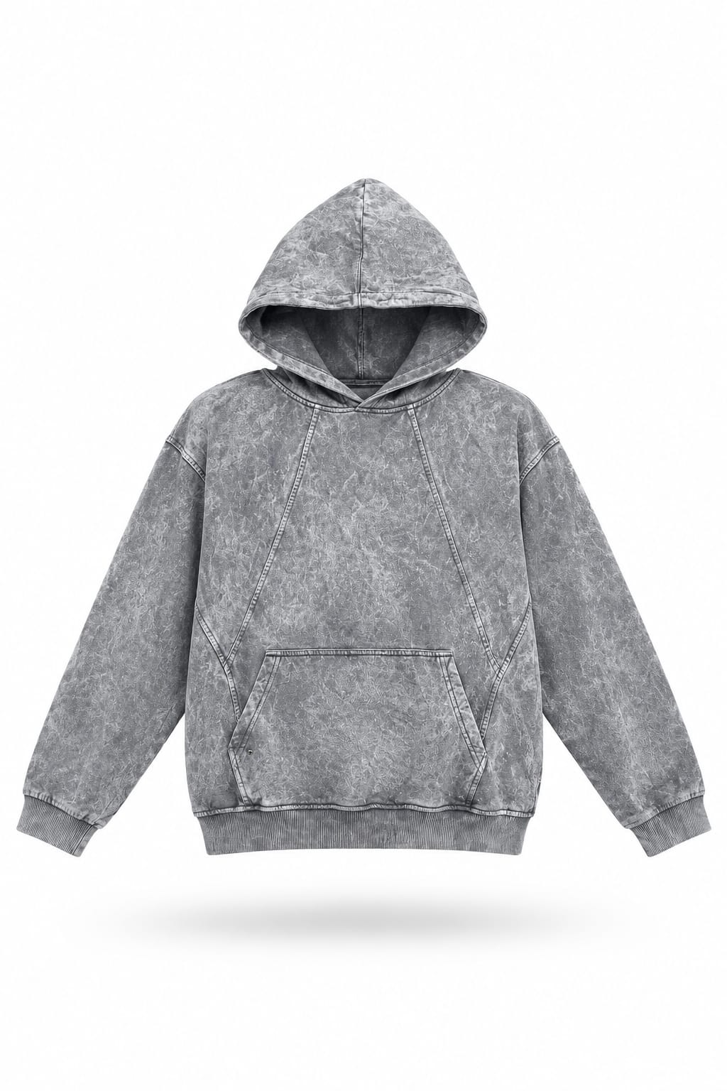 BUZO CAPOTA GRIS OSCURO PERSONALIZADO