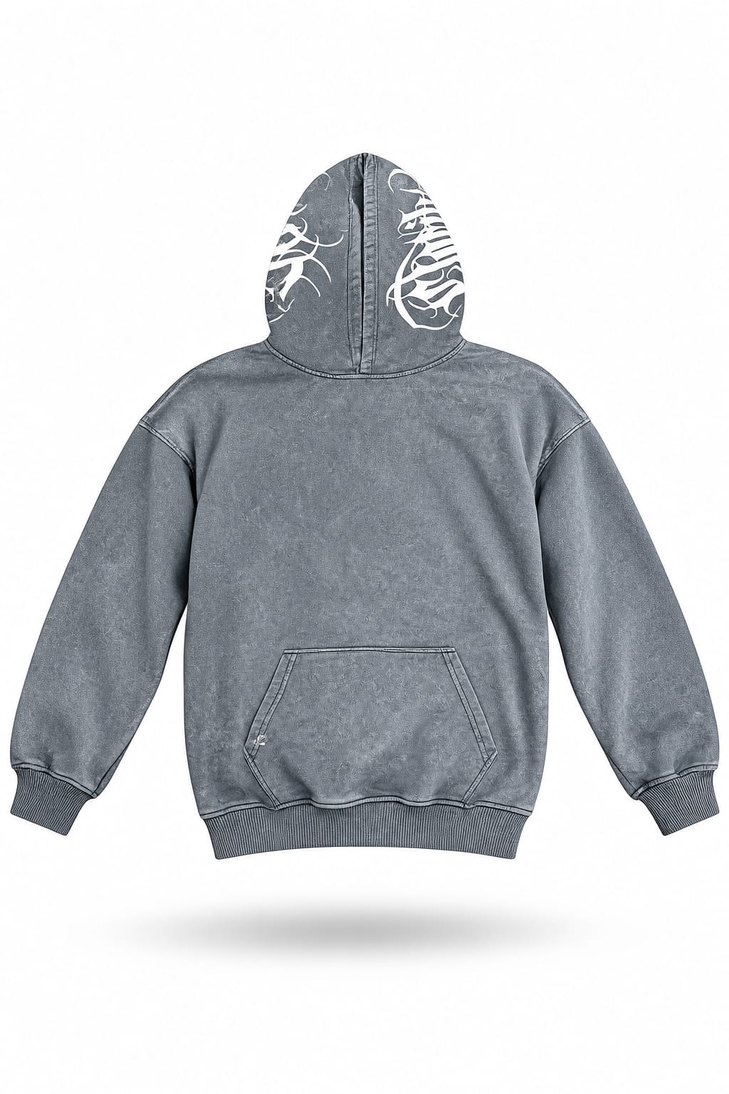 BUZO GRIS PERSONALIZADO CAPOTA