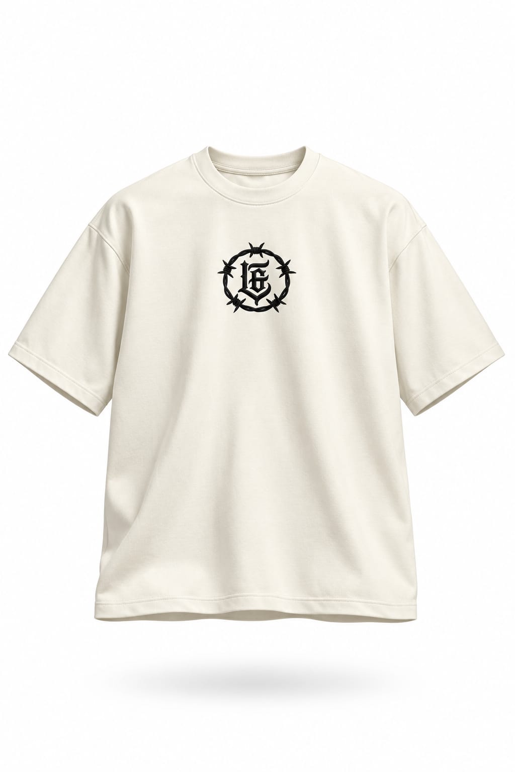 CAMISA PERSONALIZADA MARFIL EXTRAGRANDE