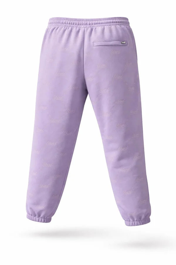 PANTALON LIBARDINO SUDADERA FIRMAS LILA
