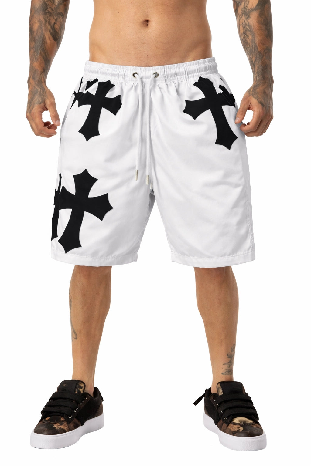 PANTALONETA LIBARDINO CRUCES BLANCA