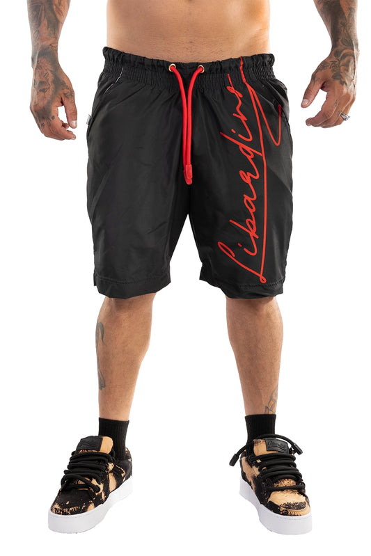 PANTALONETA LIBARDINO NEGRA FIRMA ROJA