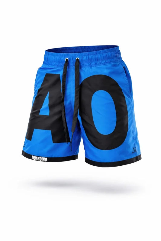 PANTALONETA LIBARDINO PREMIUM AZUL LETRAS NEGRAS