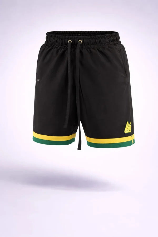 PANTALONETA LIBARDINO PREMIUM NEGRA TIRA AMARILLA