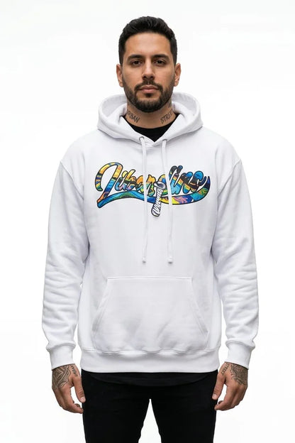 BUZO LIBARDINO COLORES CAPOTA BLANCO