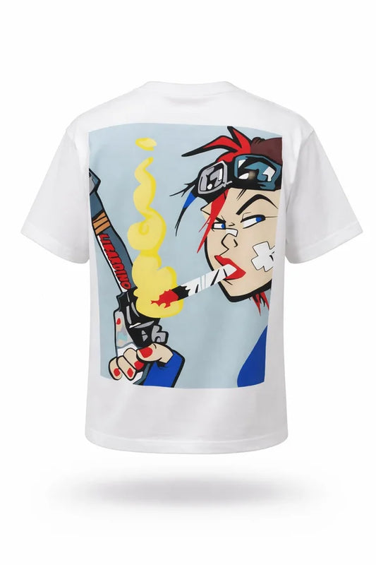 CAMISA LIBARDINO SEMI OVERSIZE OJOS CELESTES