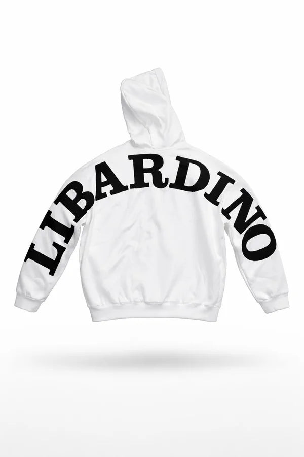 BUZO LIBARDINO CAPOTA LETRAS PELUCHE