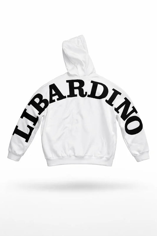 BUZO LIBARDINO CAPOTA LETRAS PELUCHE