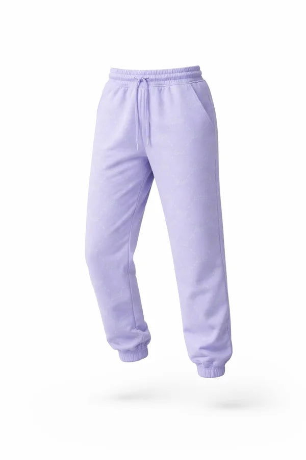 PANTALON LIBARDINO SUDADERA FIRMAS LILA