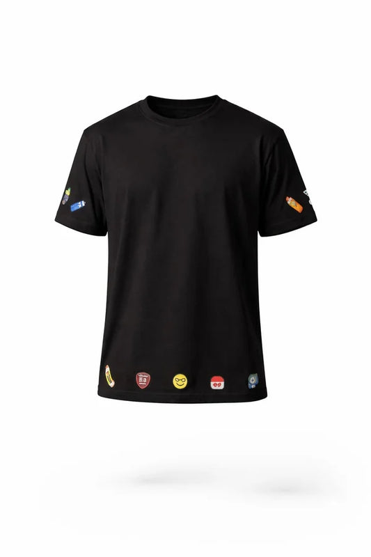 CAMISA OVERSIZE ALTOGRAMAJE PARCHES