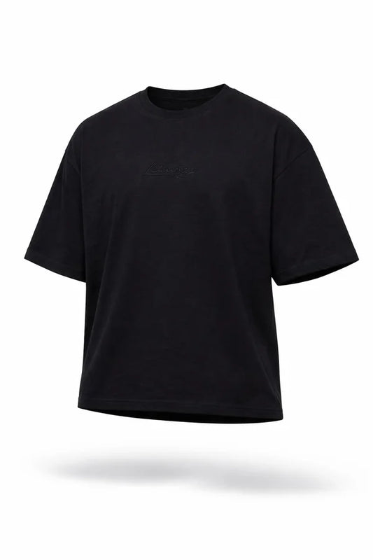 CAMISA LIBARDINO NEGRO BORDADO