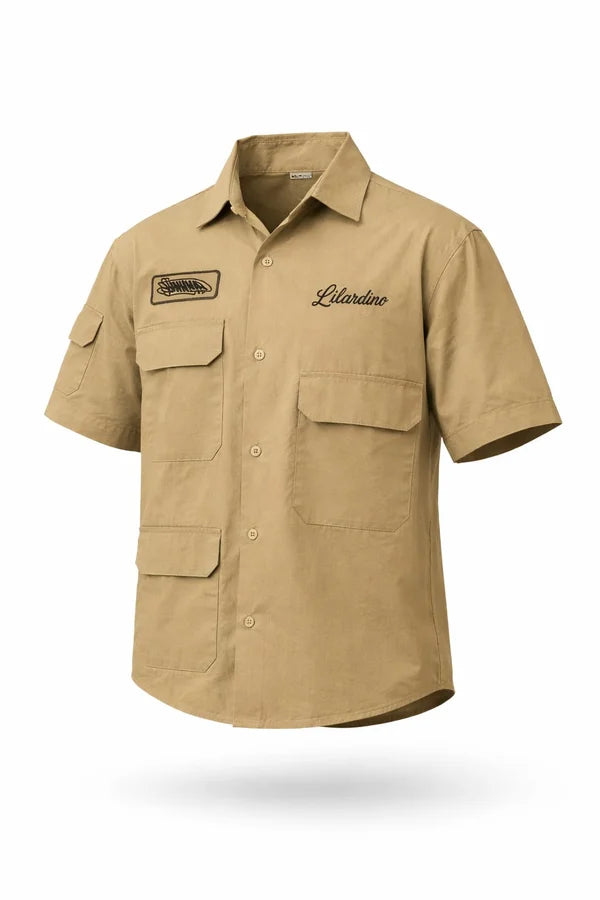 CAMISA LIBARDINO 3 BOLSILLOS BOTON