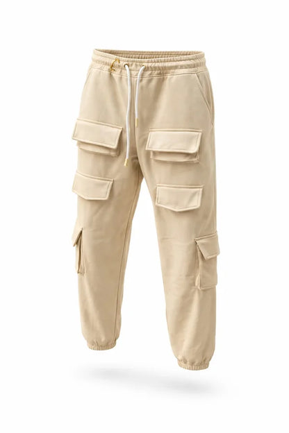 PANTALON LIBARDINO SUDADERA CAMUFLADA BEIGE