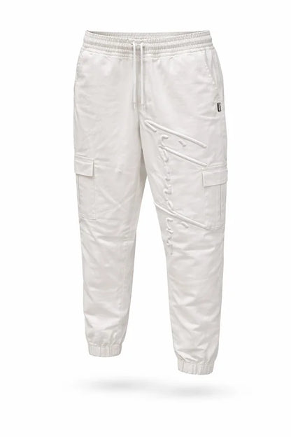PANTALON LIBARDINO JOGGER BLANCO