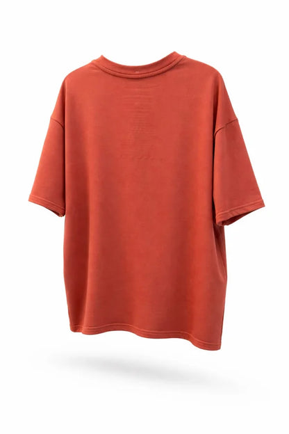 CAMISA LIBARDINO OVERSIZE TERRACOTA FIRMA 3D