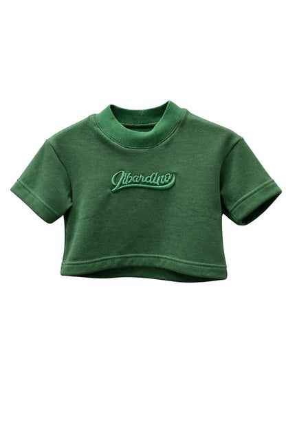 CAMISA LIBARDINO NIÑO VERDE CALI BORDADA