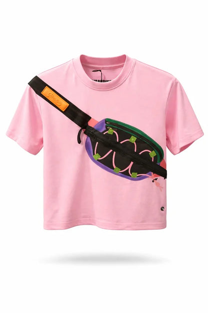 CAMISA LIBARDINO NIÑO CANGURO ROSADA