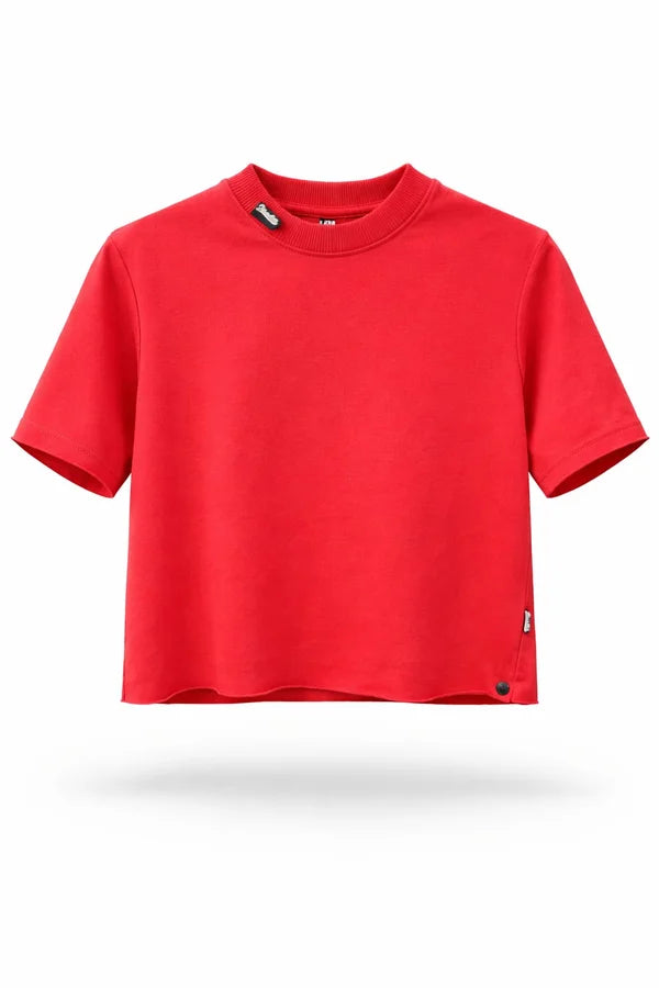 CAMISA LIBARDINO NIÑO GRAFT ROJA