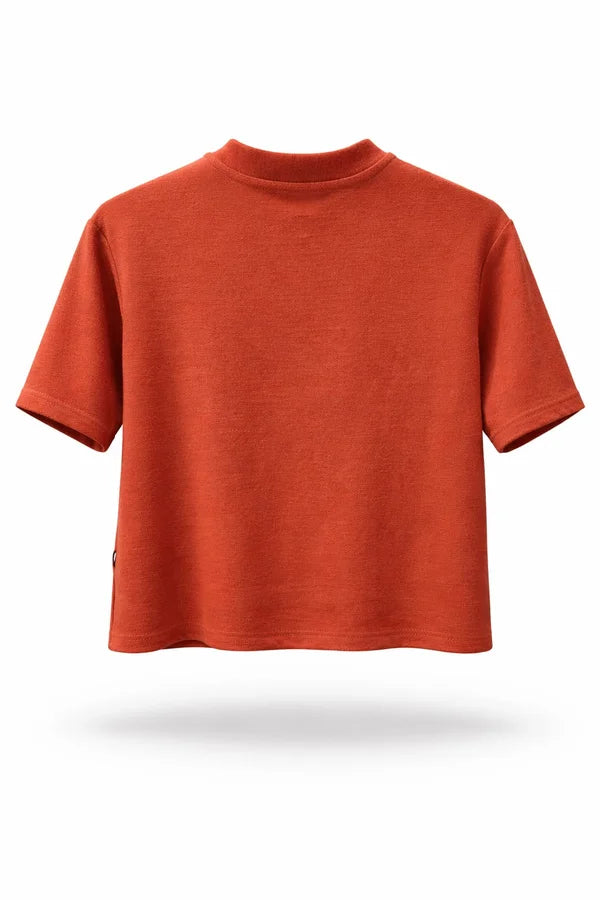 CAMISA LIBARDINO NIÑO LIBAR TERRACOTA