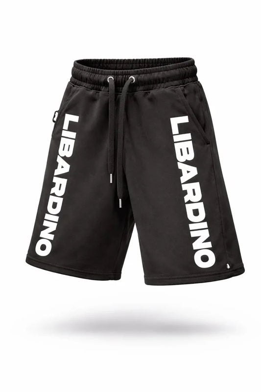 PANTALONETA LIBARDINO NIÑO NEGRA LETRAS 3D