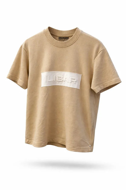 CAMISA LIBARDINO NIÑO OVERSIZE CAPUCHINO