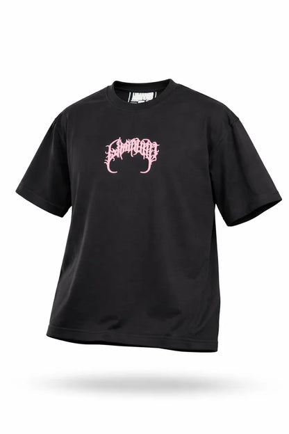 CAMISA LIBARDINO OVERSIZE NEGRA GOTICA