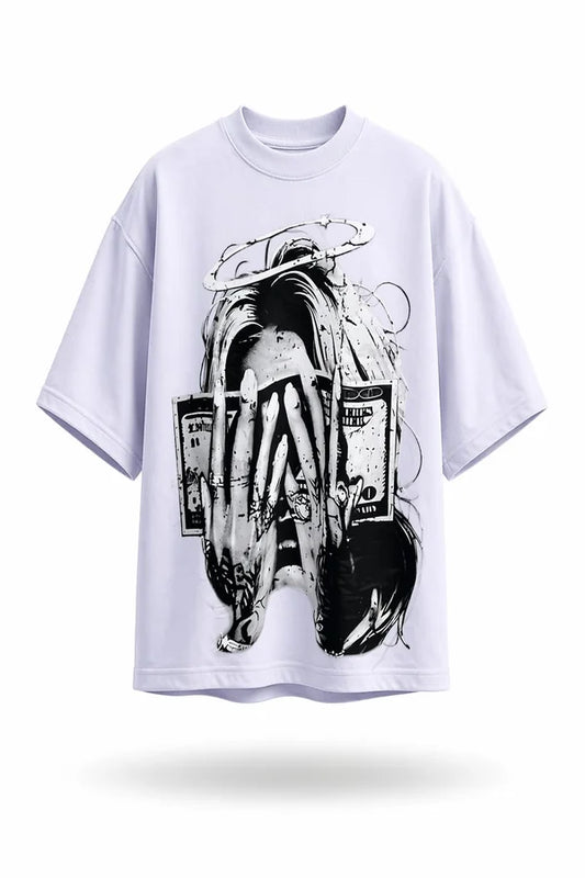CAMISA OVERSIZE BLANCA PERSONALIZADA
