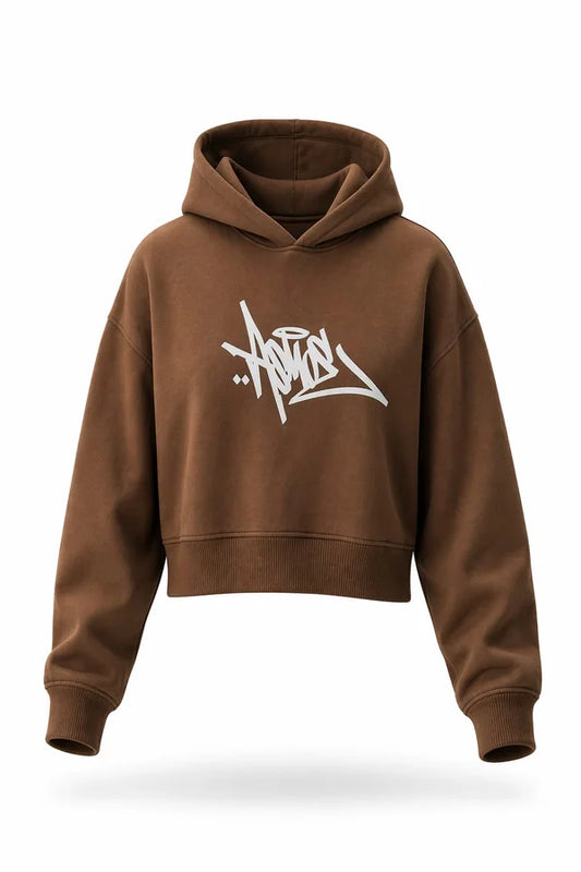 BUZO DAMA MARRON PERSONALIZADO