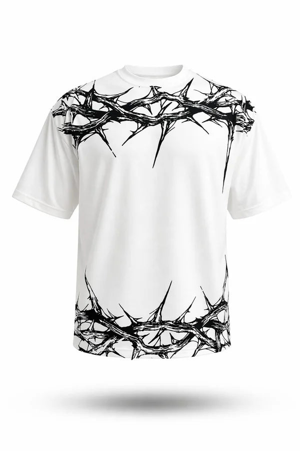 CAMISA BLANCA OVERSIZE PERSONALIZADA