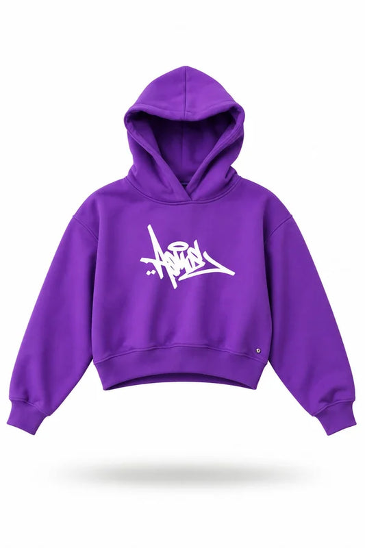 BUZO DAMA MORADO PERSONALIZADO