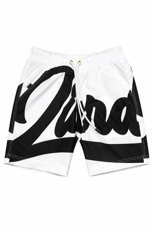 PANTALONETA LIBARDINO CLASICA BLANCA FIRMA NEGRA
