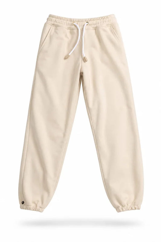 PANTALON LIBARDINO SUDADERA BEIGE BASICO