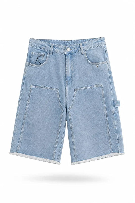 BERMUDA JEANS DESMECHADA