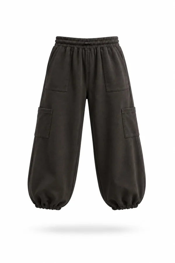 PANTALON SUDADERA NEGRA PERSONALIZADA