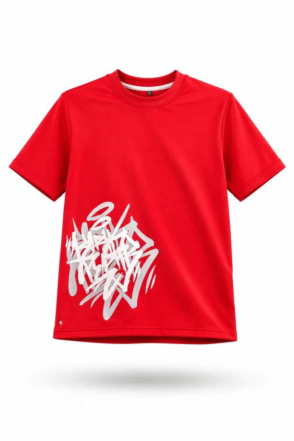 CAMISA PERSONALIZADA ROJA NIÑO
