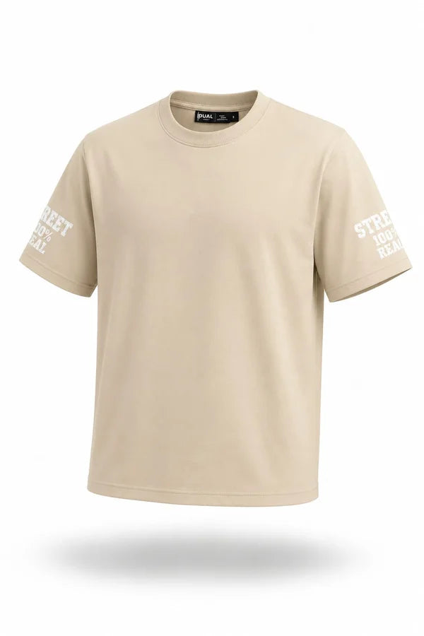 CAMISA PERSONALIZADA NIÑO BEIGE ESPALDA