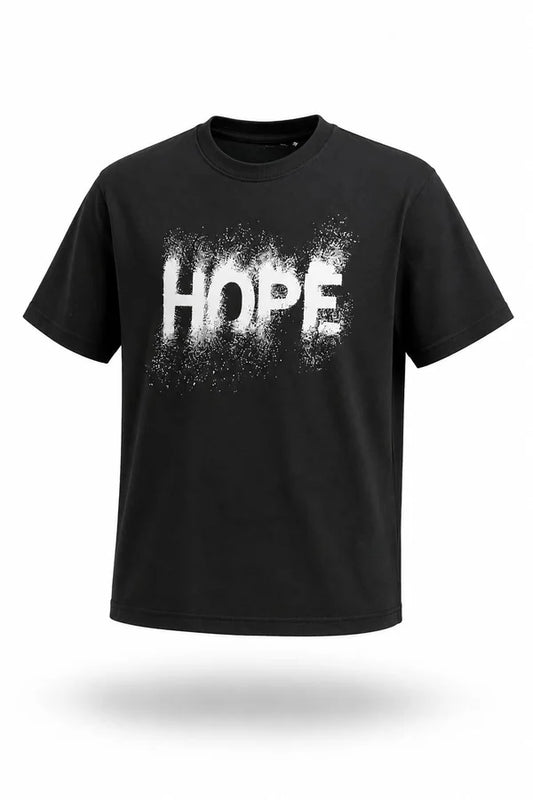 CAMISA NIÑO PERSONALIZADA NEGRA HOPE