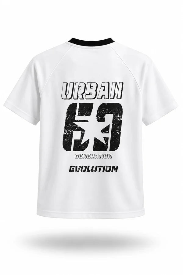 CAMISA PERSONALIZADA NIÑO BLANCA URBAN
