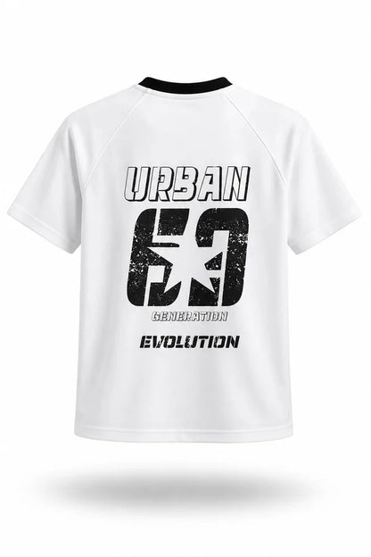 CAMISA PERSONALIZADA NIÑO BLANCA URBAN