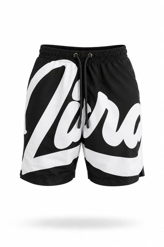 PANTALONETA LIBARDINO CLASICA NEGRA FIRMA BLANCA