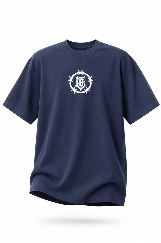 CAMISA PERSONALIZADA AZUL PETROLEO EXTRAGRANDE